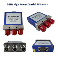 3GHz Hochleistungs-Koaxial-HF-Schalter, ausfallsicher, bistabil, 75dB Isolation, 1.2/1.3 VSWR, 15ms Schaltzeit