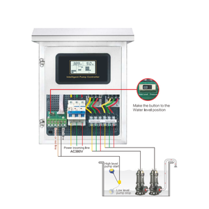 Contrôleur <span class=keywords><strong>de</strong></span> <span class=keywords><strong>pompe</strong></span> à <span class=keywords><strong>eau</strong></span> intelligent en acier inoxydable JNN pour l'extérieur avec contrôle <span class=keywords><strong>de</strong></span> niveau intelligent - Product Image 1