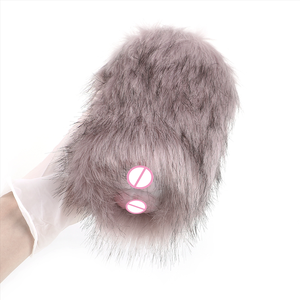 GEEBA Furry Onahole Animal Fantasy Male Masturbator Silicone Horse Masturbator in <span class=keywords><strong>Fur</strong></span> Realistic Vaginal Pocket Pussy Sex Toys - Product Image 5