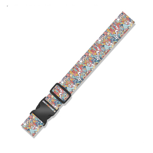 Correa de equipaje para viajes transfronterizos con diseño de dibujos animados de anime y estilo étnico, con hebilla de una sola pieza. - Product Image 5