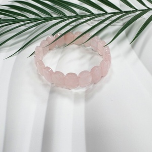 Bracciale con Perle Ovali in Pietra Naturale Realizzato con Vari Cristalli <span class=keywords><strong>di</strong></span> Gemme Come <span class=keywords><strong>Ametista</strong></span> <span class=keywords><strong>e</strong></span> <span class=keywords><strong>Occhio</strong></span> <span class=keywords><strong>di</strong></span> <span class=keywords><strong>Tigre</strong></span> - Product Image 2