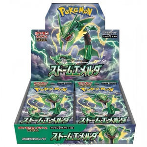 Vente en gros de cartes de collection Pokémon Scarlet & Violet M6 Storm Emeralda Terastal Festival Premium Booster Box originales japonaises - Product Image 1