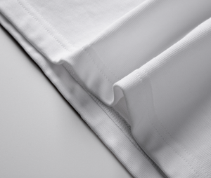 Camiseta de Algodón Grueso con Cuello Redondo y Estampado en Relieve para Hombre, Estilo Casual y Holgado, Transpirable y Ecológica - Product Image 4