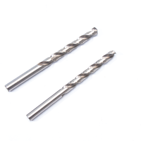 Forets hélicoïdaux HSS à tige droite en métal brillant et ambré, entièrement rectifiés, 118/135, pour perçage du métal, vente chaude