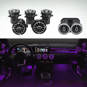 Accessoires <span class=keywords><strong>de</strong></span> voiture Tableau <span class=keywords><strong>de</strong></span> bord à LED AC Condition Air Vent Outlet Turbine Trim pour <span class=keywords><strong>Mercedes</strong></span> Benz <span class=keywords><strong>a</strong></span> CLA Class W177 W118 2019-2023 - Product Image 3
