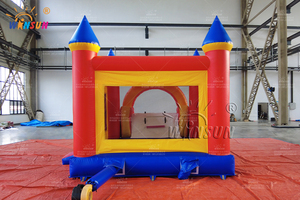 WINSUN Trampolín y Tobogán Rojo para Niños con Almohadilla <span class=keywords><strong>de</strong></span> Seguridad para Uso Interior y Exterior OEM/ODM Venta al por Mayor <span class=keywords><strong>Alquiler</strong></span> EE. UU. - Product Image 5