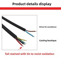 Connecteurs de câbles circulaires étanches en cuivre FPC M8-M16 (2-5 broches mâle/femelle) pour éclairage LED extérieur, pompes à eau et surveillance