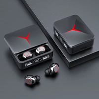 Écouteurs sans fil intra-auriculaires M90 Pro à vente chaude, chipset JL, écran LED, réduction active du bruit, étanches IPX5, faible latence de 30 ms