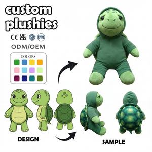 Peluches personnalisées avec logo, fabricant de jouets en peluche, chat blanc personnalisé avec capuche orange et bottes, faible MOQ, poupée en peluche animale en peluche - Product Image 3