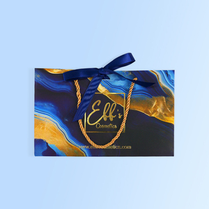 Biểu Tượng Tùy Chỉnh In Sang Trọng Quà Tặng Giấy Túi Bao Bì Túi Mua Sắm Với Logo Riêng Của Bạn Cho Quần Áo Khăn Quàng Cổ Mỹ Phẩm - Product Image 4