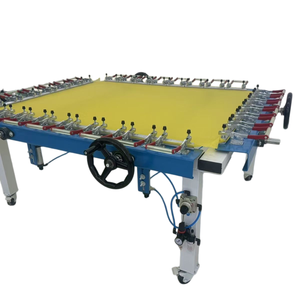 Máquina Neumática para Estirar Mallas de Serigrafía, Equipo de Tensión para Marcos de Serigrafía - Product Image 2