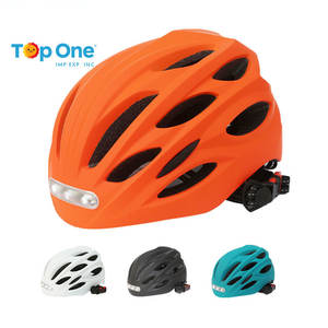 Casque TopOne avec signal lumineux professionnel Flash arrière course course Oem fabricant Cycle vélo casque de vélo avec signal - Product Image 1