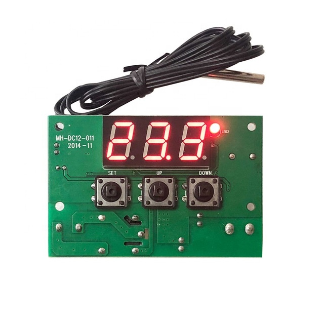 Adjustable Intelligent digital temperature controller thermostat board AC/DC12V