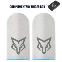 Calidad Original Sarafox V5 fibra de vidrio dedo manga Flexible fibra de vidrio dedo guantes para juegos móviles para PUBG COD Gaming