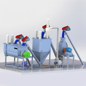เครื่องผลิตอาหารสุกร 1-2 ตัน/ชม. 37 กิโลวัตต์ ใช้พลังงานต่ำ ผลผลิตสูง - Product Image 1