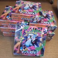 Boîte de boosters scellée Pokémon M2 TCG Infernox X MEGA, Thème Charizard X Feu & Vol, Cartes Pokémon par paquet
