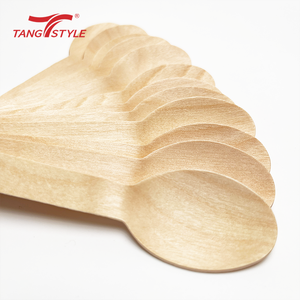 Biểu Tượng Tùy Chỉnh Phân Hủy Tự Nhiên Bằng Gỗ Dao Kéo Giá Bán Buôn Mẫu Miễn Phí Dùng Một Lần Gỗ Xử Lý Dao Kéo Dao Muỗng Nĩa - Product Image 1