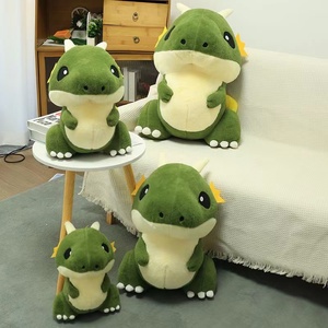 Nouvelle Coussinette Dragon Volant Mignon et Grosse, Peluche Dragon Vert pour Enfants - Product Image 3