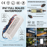 Alimentation à découpage AC/DC étanche IP67 36W 36V 1A à tension constante pour éclairage extérieur industriel (Driver LED LPV-35-36)