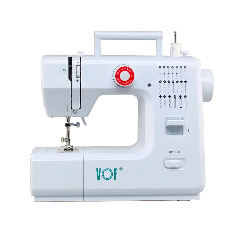 Vof FHSM-618 máquina de costura elétrica automática, novo design, manual, com bloqueio liso, jeans, máquina de costura