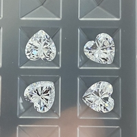 Gemas HQ Hechas a Mano, Diamante CZ 6A, Corte Princesa, Calidad Superior, Circonita Cúbica Blanca, Piedra Preciosa Suelta