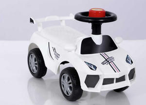 Coche Deslizante para Niños con Bocina <span class=keywords><strong>BiBi</strong></span>, Juguete de Empuje Estilo Lamborghini para Niños Pequeños de 1 a 3 Años, Caja Individual Premium a Color - Product Image 5
