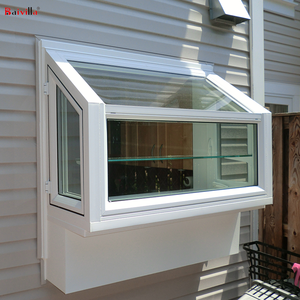 Fenêtres de jardin en aluminium au design moderne, style ouverture battante, avec moustiquaire en acier inoxydable pour hôtels et baies vitrées - Product Image 1
