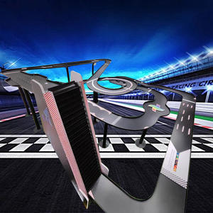 Billard de flipper en marbre de piste de simulation de voiture personnalisé avec combat de balle de gravité physique pour les compétitions de sport et de divertissement - Product Image 2