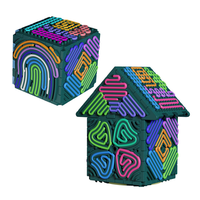 Jouets sensoriels éducatifs pour enfants les plus vendus, planches d'activités Fidget, puzzles 3D DIY, pour les enfants de 3 à 6 ans, sans piles, en silicone, gel, PP