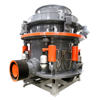 Concasseur à cône hydraulique multicylindre série HPT, moteur à engrenages AC, alimentation 330 mm, 50-1200 TPH, machine de concassage haute efficacité