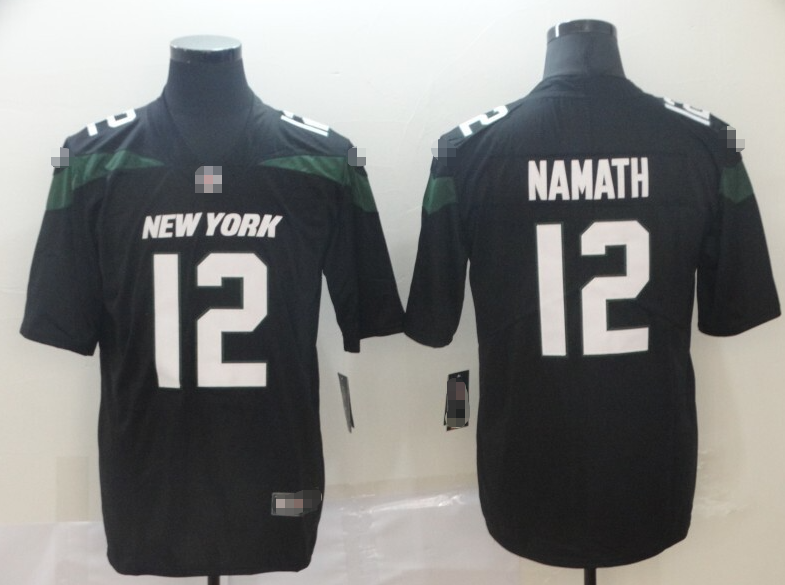 Black #12 NAMATH
