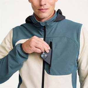 Conjunto de chaqueta de exterior ligera de alta calidad para hombre, Color de marca personalizado, bloques impermeables y cálidos, estilo informal para otoño - Product Image 3