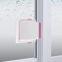 Porte coulissante en verre Serrure de sécurité pour enfants pour porte coulissante en verre Fenêtres coulissantes Patios Placard Armoire Portes Bébé Serrure Preuve