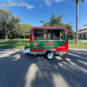Remolque de Comida Rápida para Exteriores, Camión de Helados Móvil con Cocina Completa - Product Image 2