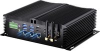Mini PC Industrial Equipado con Core I7-1260P, 12 Núcleos 16 Subprocesos, Frecuencia Turbo Máxima: 4.7GHz, 18MB de Caché. Windows 11 Pro