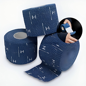 Cotton Weightlifting Adhesive Breathable Thumb <b>Tape</b> Stretchy <b>Athletic</b> Grip Cross Training Powerlifting Hookgrip Bandage - Product Image 1