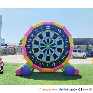 Jeu de fléchettes de football gonflable interactif pour extérieur, idéal pour les fêtes et les événements sportifs en plein air - Product Image 2