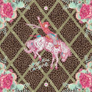 Nouveau Tapis de Mahjong de Luxe Pliable 2026, Motif Léopard Floral Cowgirl, en Caoutchouc Inodore, Anti-plis, Enroulable, pour Jeux de <span class=keywords><strong>Poker</strong></span> et de Société - Product Image 1