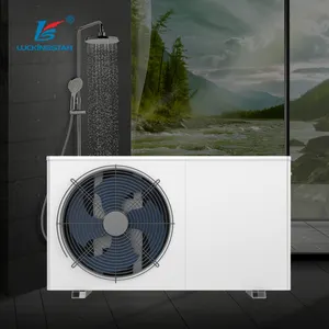 Luckingstar Best Selling Water Circulation Type Domestic Air Source Split Hot Water Heat Pump Water Heater System Outdoor Units