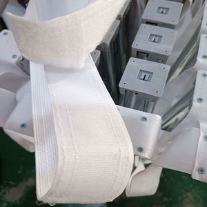 7.5ft/10ft Pop up <b>Backdrop</b> <b>Stand</b> Tension Fabric Display with Straight Tube Frame Collapsible for Easy Transport - Product Image 5