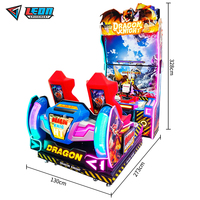 Machine d'arcade de tir de combat multijoueur commerciale, simulateur de tir, jeu éducatif Leon Dragon Knight