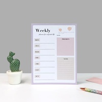 Bloc-notes détachable pour imprimante, bloc-notes pour faire la liste des choses à faire, planificateur quotidien et hebdomadaire, carnets de notes