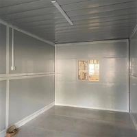 Maison préfabriquée à construction rapide de 20 pieds 40 pieds maison modulaire en conteneur pliable petite minuscule maison en conteneur pliable pour le camping bureau à domicile