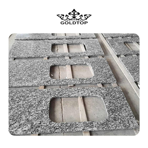 Goldtop Luxury Natural Stone Spray White Wave White <span class=keywords><strong>Granit</strong></span> Slabs pour carreaux <span class=keywords><strong>de</strong></span> sol Vanity Countertop Sinks - Product Image 4