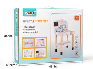 Jeu de simulation en bois personnalisé pour enfants, outil de réparation, établi, jeu de table, jeu de simulation éducatif, cadeau, jouets pour garçons et filles - Product Image 6