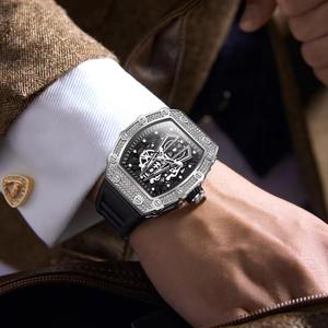 Reloj de Marca de Alta Gama para Hombre, Personalizable, con Diamantes, Estilo Lujoso - Product Image 3