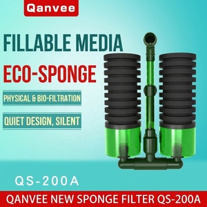 JSD Biyo Sünger Filtre Akvaryum Balık Tankı Çift Süngerli Hava Tahrikli Filtre Karides Yavrusu Yetiştiriciliği için - Product Image 3