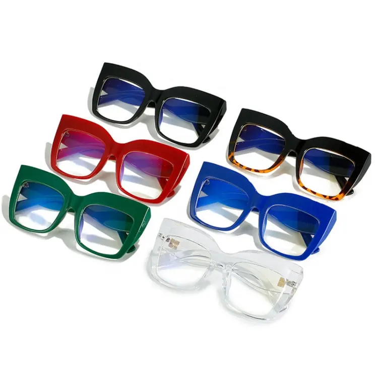 2022 солнцезащитные очки "кошачий глаз", с заклепками зимние женские очки Рамка личность с большой оправой туфли ярких цветов на плоской подошве очки
