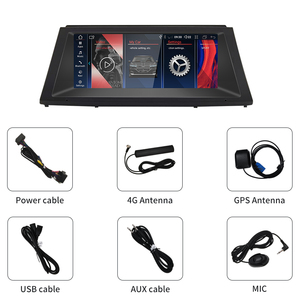 เครื่องเล่นมัลติมีเดียในรถยนต์ STWE รุ่นใหม่ ขนาด 8.8 นิ้ว สำหรับ BMW E70 E71 รองรับ Wireless CarPlay Android AUTO ID6 ID7 ID8 ระบบนำทาง GPS บลูทูธ และฟังเพลง - Product Image 6
