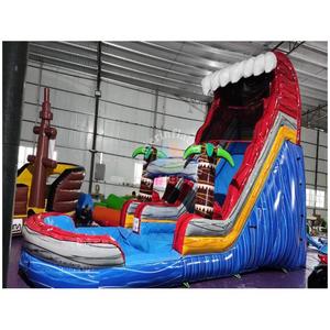 Vendita Diretta dalla Fabbrica di Scivolo d'Acqua Gonfiabile a Forma di Palma Alta 20 Piedi, Personalizzabile per Bambini e Adulti - Product Image 5